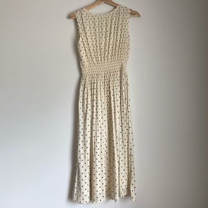 Uniqlo - polka dot summer dress come with inner slip